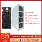 Набор блока питания 1850 Вт, 4 Гб DDR3, 128 Гб SSD MSATA, 8 8-контактных кабелей питания, 4 охлаждающих вентилятора, материнская плата BTC-T37 для майнинга Bitcoin ETH