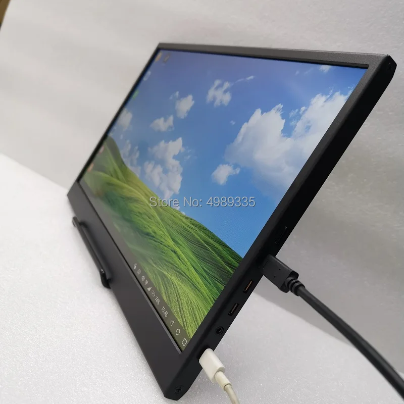 15," сенсорный монитор для ноутбука с сенсорным дисплеем HDMI PS3 PS4 Xbo x360 1080P Raspberry Pi typec настольное настенное крепление USB5V