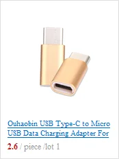Ouhaobin type-C гнездовой разъем для Micro USB 2,0 конвертер адаптер для передачи данных обеспечивает сверхскоростную зарядку и передачу преобразователя