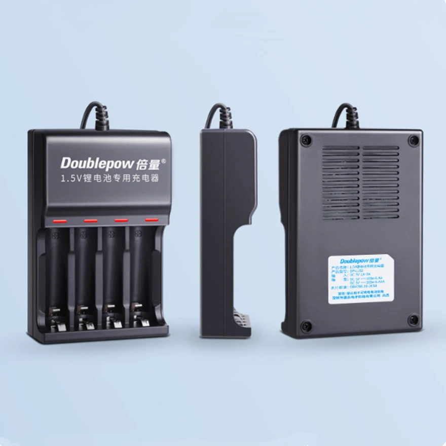 1 шт./лот зарядное устройство для литиевых батарей AA AAA с 4 слотами USB умное 5 В |