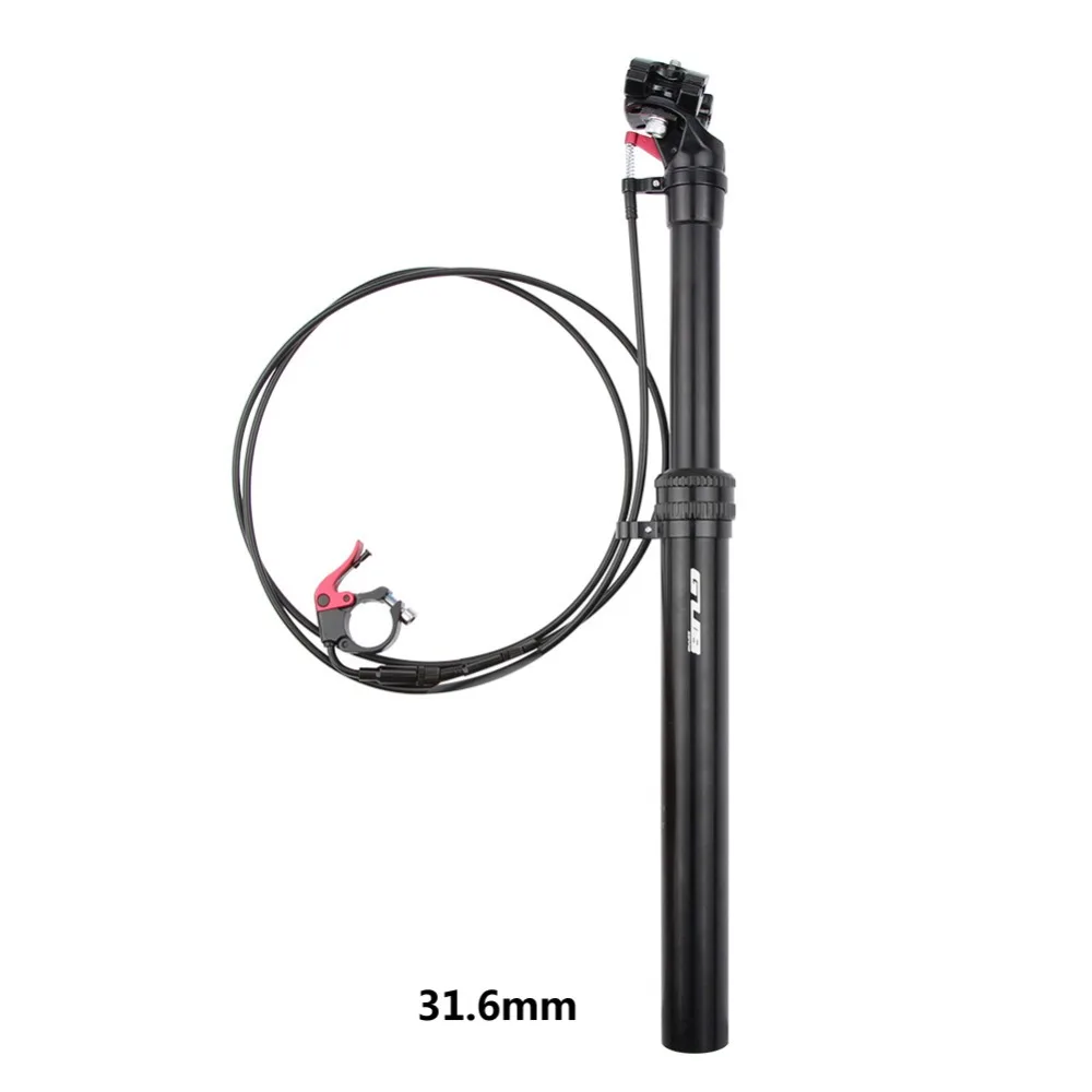 30.9mm Remote Новая GUB стойка сидения для горного велосипеда Регулировка Подвески 27,2/31,6x440 мм Дистанционное управление путешествия 100 мм - Цвет: 30.9mm Remote