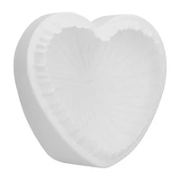 cake mold silicone love shaped cake mould dessert baking utensils for valentines day birthday cream cakes pastry mold