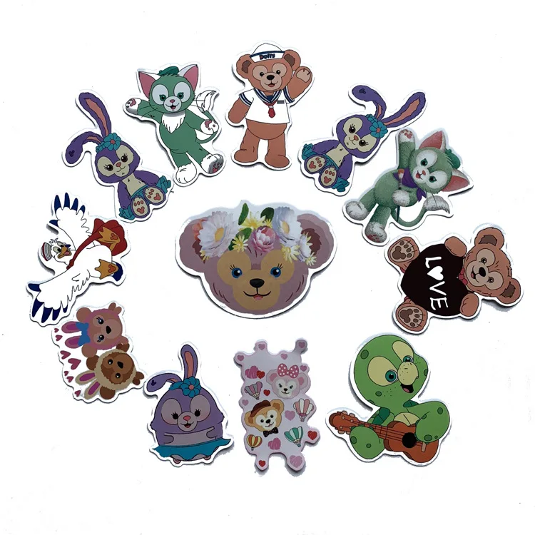 30 шт. серия для девочек Даффи медведь балетный кролик наклейка скрапбукинга