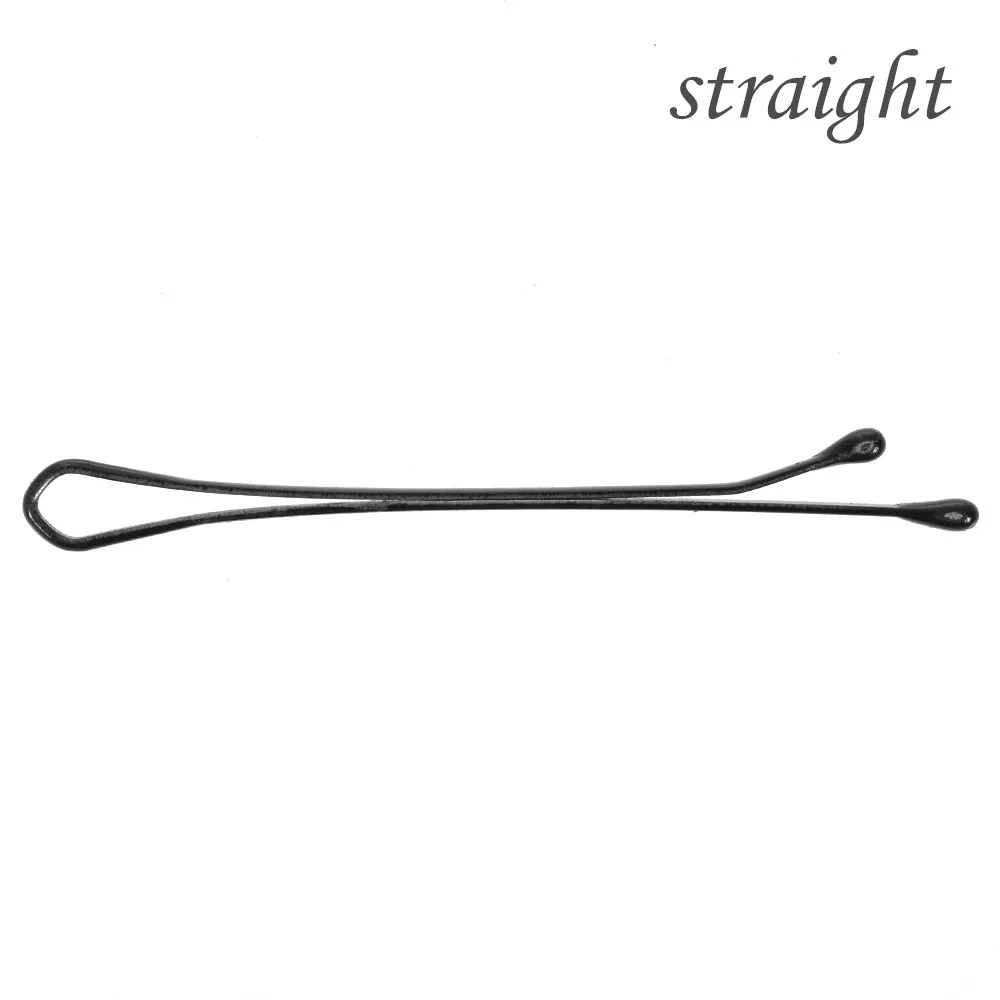 Черные заколки для волос женщин 60 шт./компл. заколки-невидимки невидимые