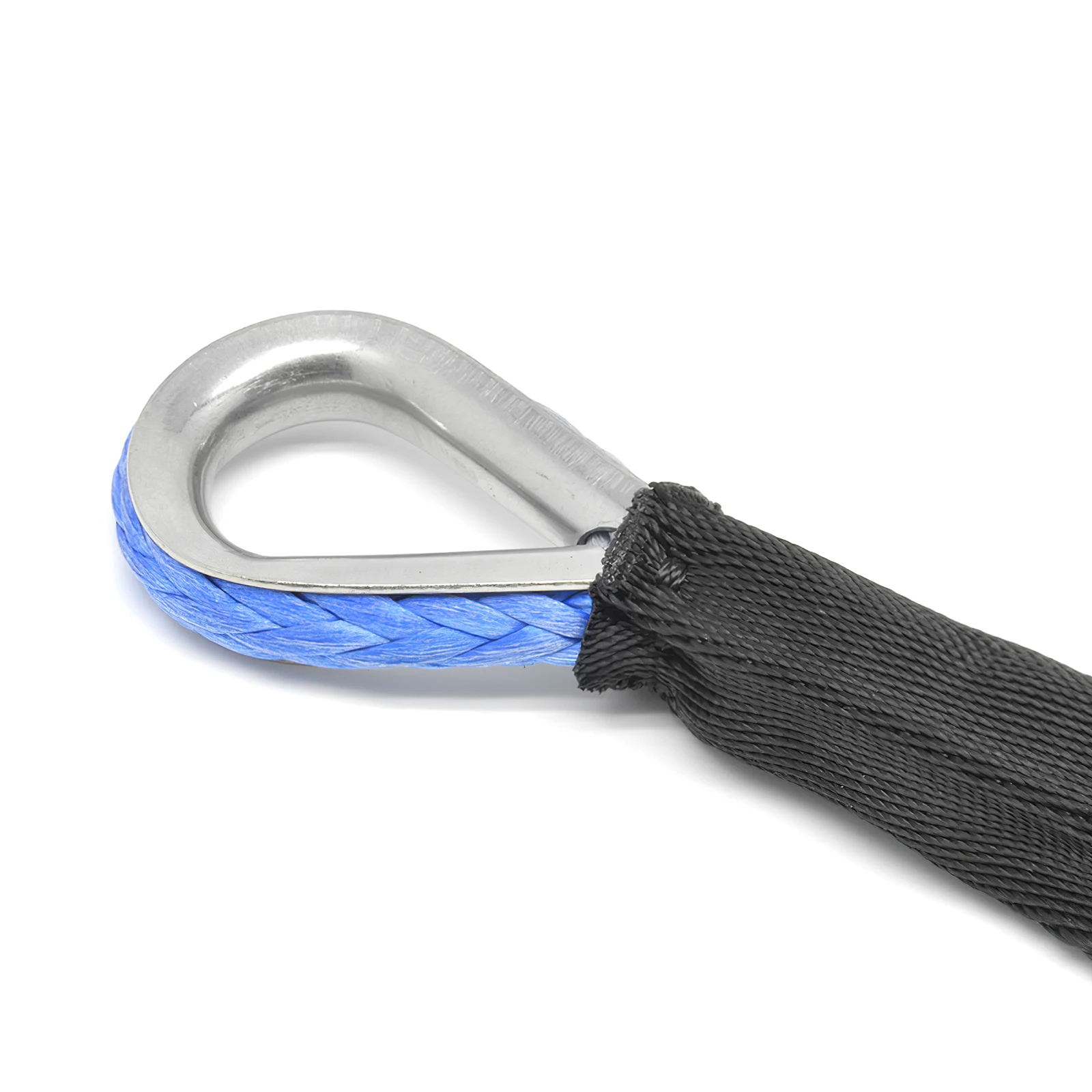 

Practical Durable Nylon Synthetic Resistant Tow Rope Winch Line Tow Strap Winch Rope Winch Cable for Motor Car Outdoor Vehicles