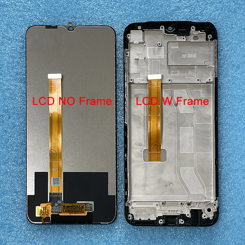 

6.5" Original For OPPO Realme C25 RMX3193 LCD Display Screen Frame Touch Panel Digitizer For Realme C25s RMX3195 RMX3197 Display