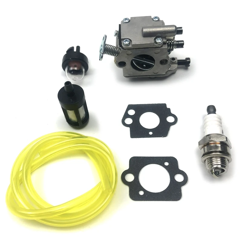 

Carburetor Kit for stihl MS200 020T MS200T MS 200 MS 200T with Fuel Line Filter Gaskets Spark Plug Accessories Parts