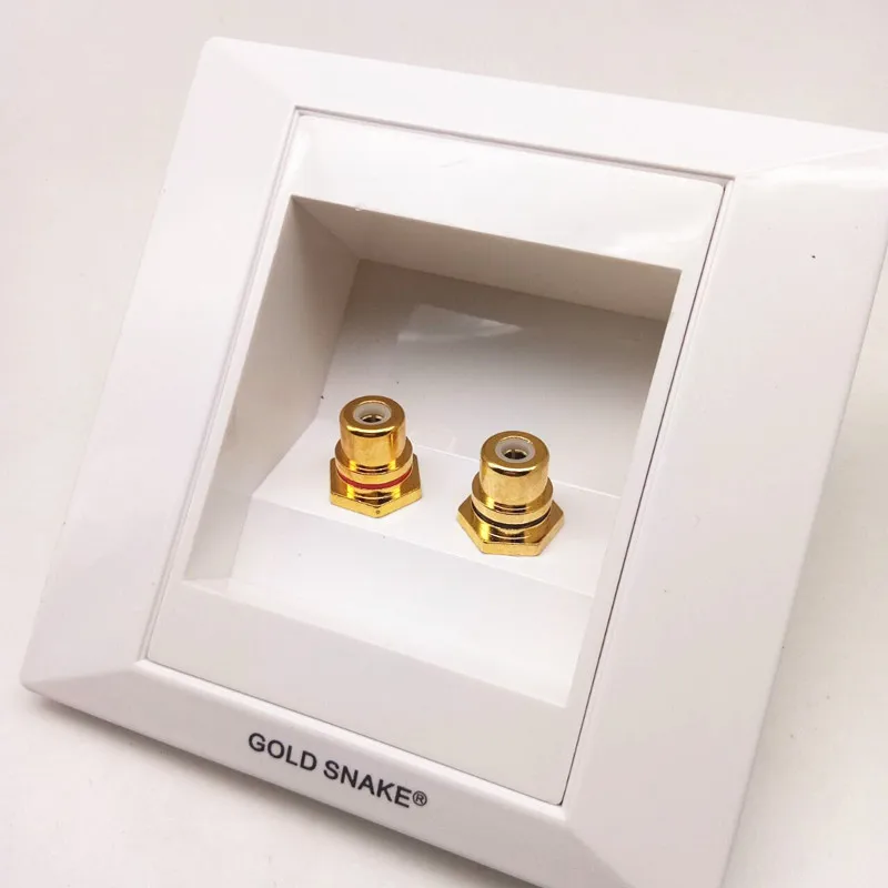 Соединительная коробка для монтажа на панели разъем шасси двусторонняя