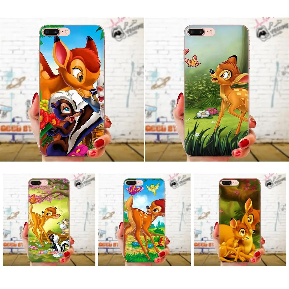 Милые оленьи сердечки Bambi для Xiaomi Redmi 3 3S 4 4A 4X 5 6 6A 7 K20 Note 2 5A Plus Pro мягкий дизайн по