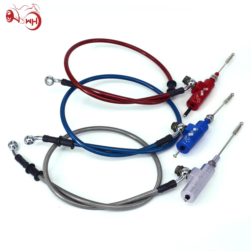 

Motorcycle Hydraulic clutch Master Slave Cylinder Rod System Efficient Transfer Pump With 1200MM Hose For All Most Model