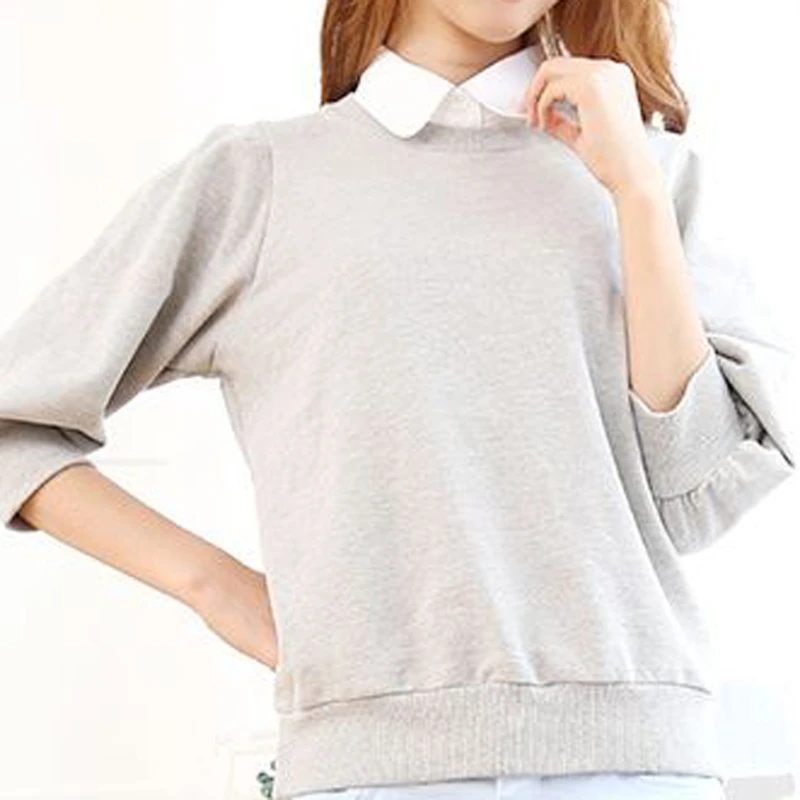 Женские Однотонная одежда детей Съемная шнуровка с лацканами колье чокер