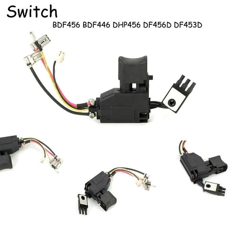 Switch for Makita 650731-7 6506379 DDF456Z BHP446Z BDF456Z BDF456RFE BDF446Z DDF456 DDF446 BHP456 BDF456 BDF446 DHP456 DF456D |