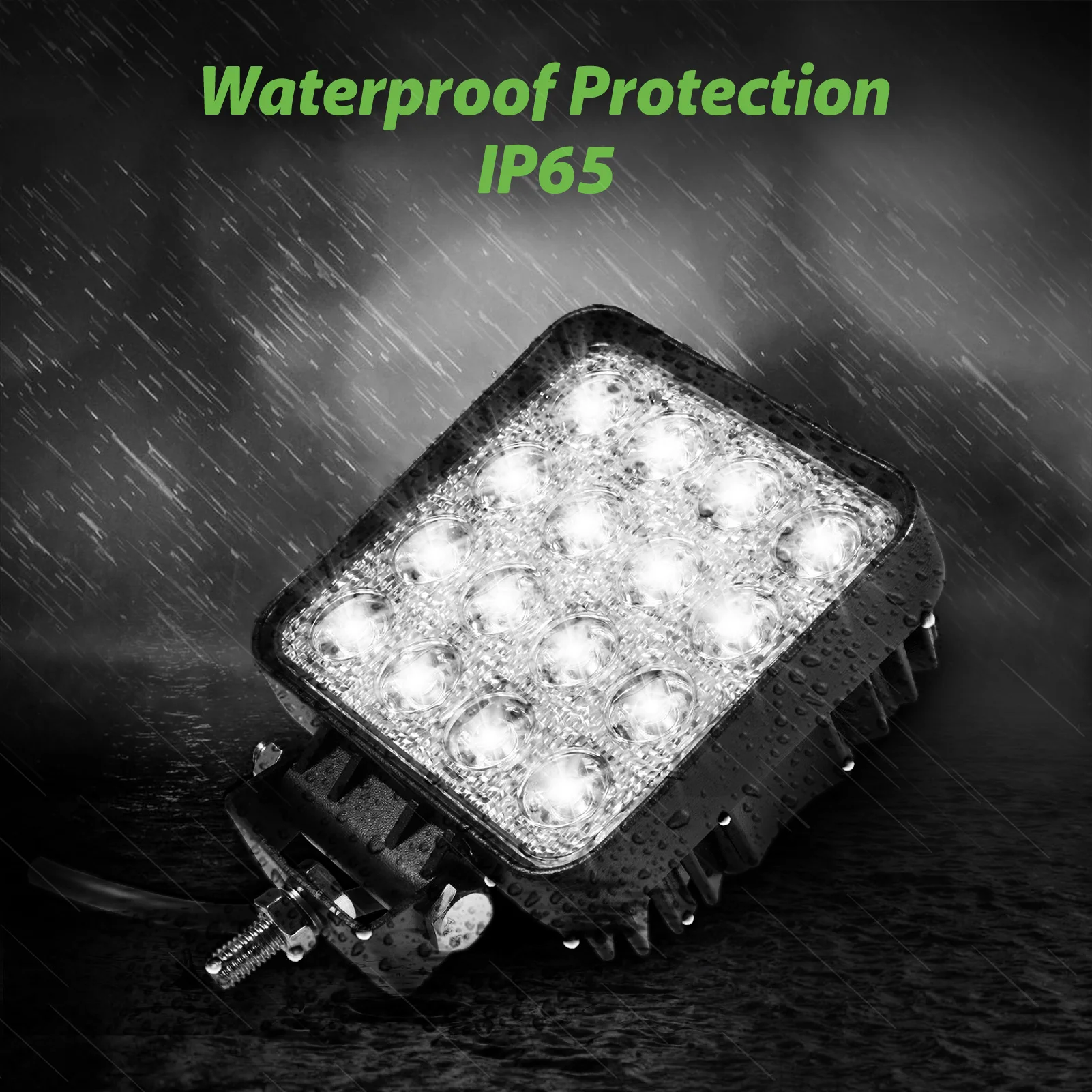 1 шт. 48 Вт квадратный светодиодный Spo Llight работы точечные светильники H-7 H-4