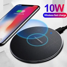10w wireless charger for iphone11 xs max x xr 8plus fast charge mobile phone charger for ulefone doo