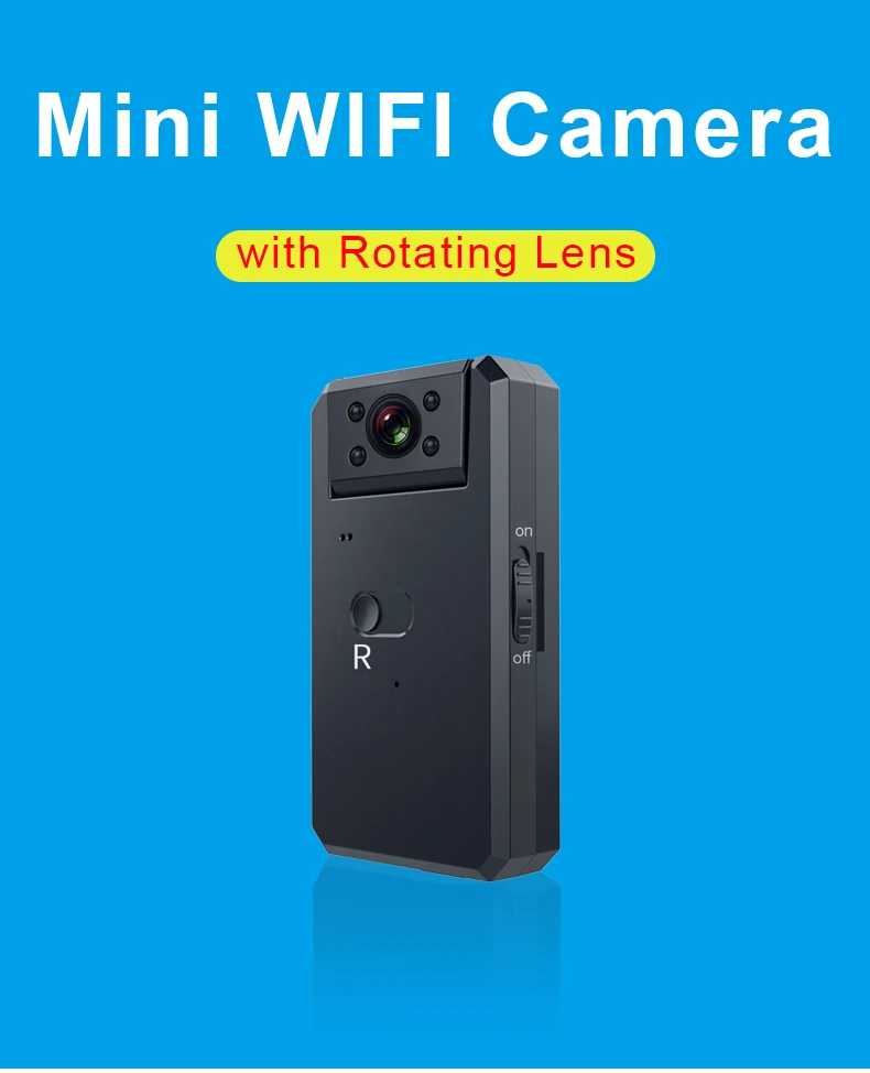 Беспроводная мини-камера, умная WiFi видеокамера, точка доступа AP, 720P HD, ночное видение, видео, микро маленькая Ip камера, обнаружение движения, Vlog Espia