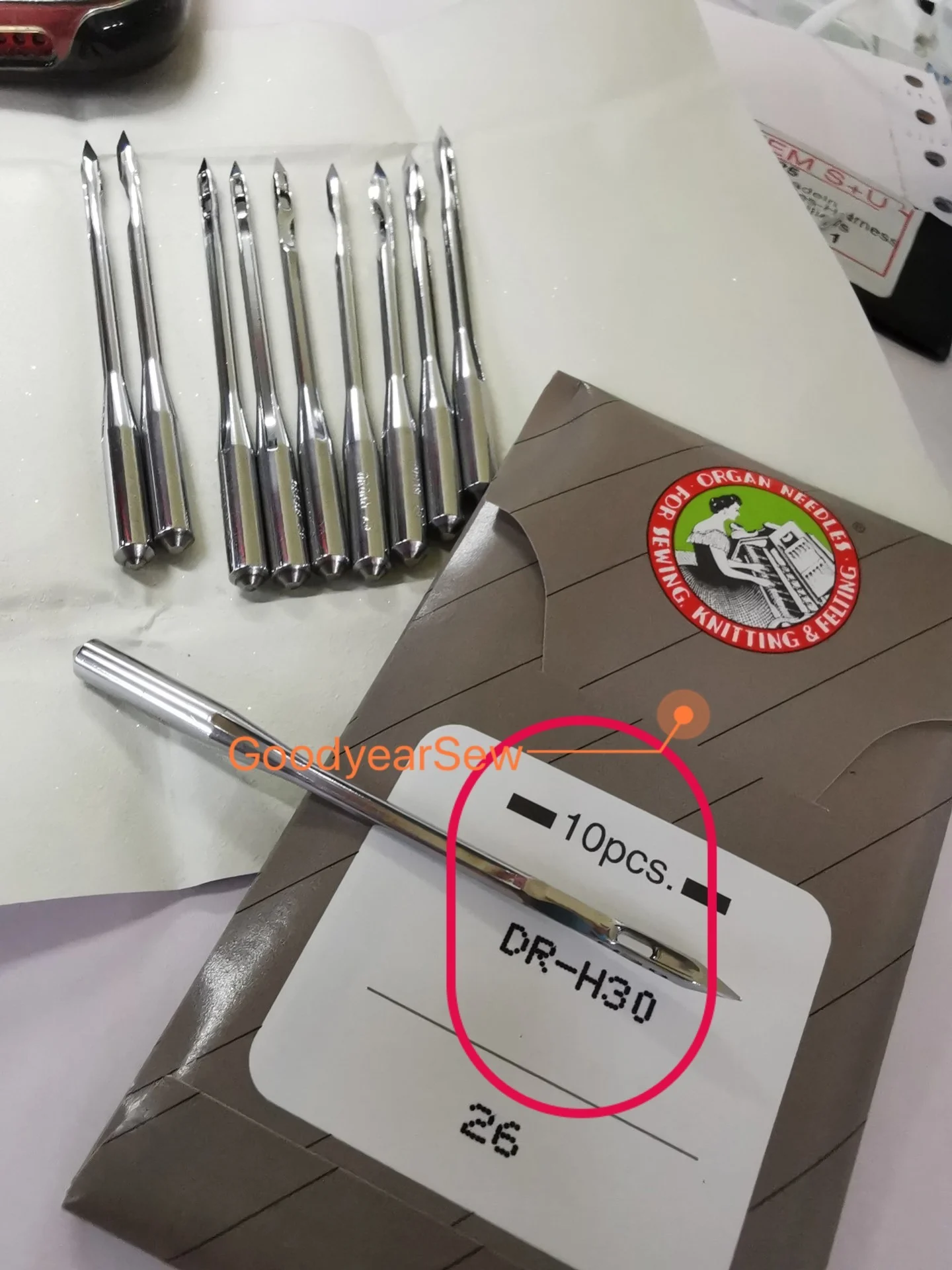 Японская импортная орбитальная игла B20001 для швейной машины