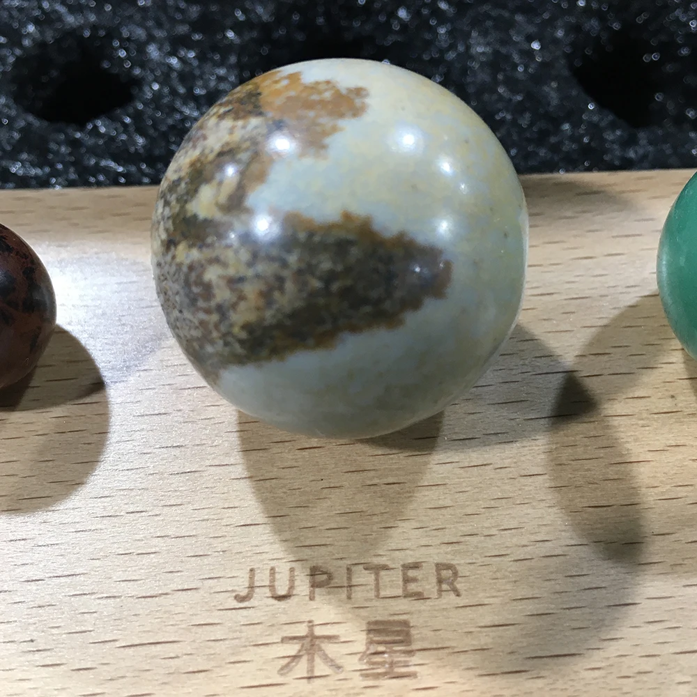 

1pc Natural crystal making 8 planets ornaments astronomers' collection home living room decoration art ornaments restore