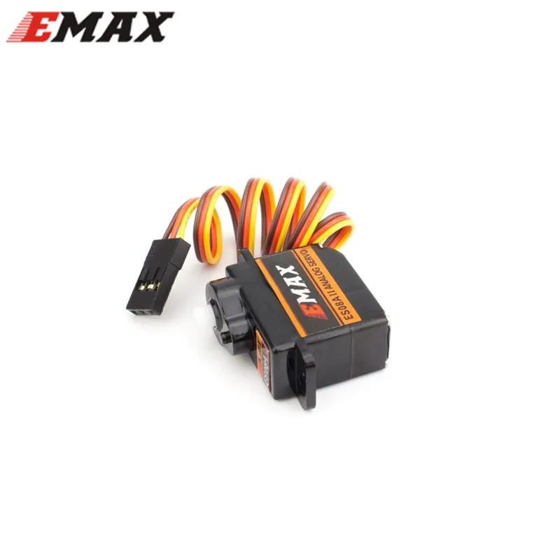 EMAX ES08A II Mini пластиковый Аналоговый сервопривод 1 8 кг. См Крутящий момент для