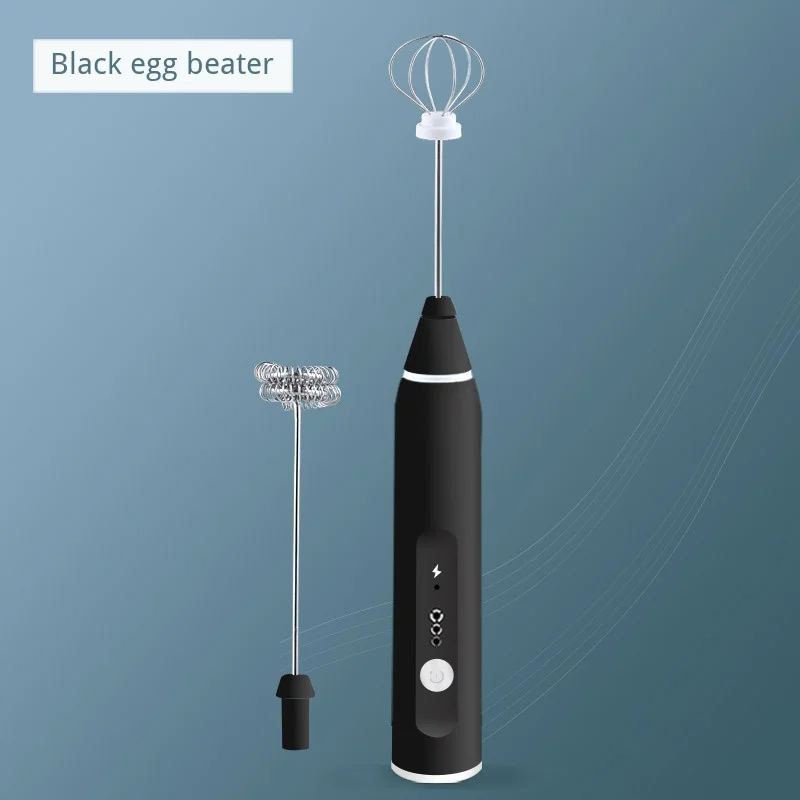 Мини Портативный электрический миксер с ручкой Миксер для молока и яиц|Блендеры|
