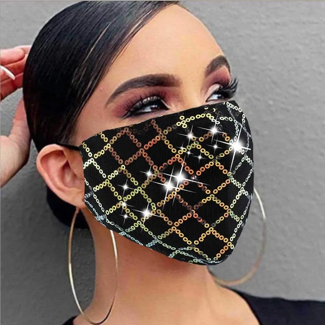 

Jewelry Mask Luxury Masque Strass Bijoux Femme Fashion Mask For Face Decoration Accessories Women Jewelry Gift