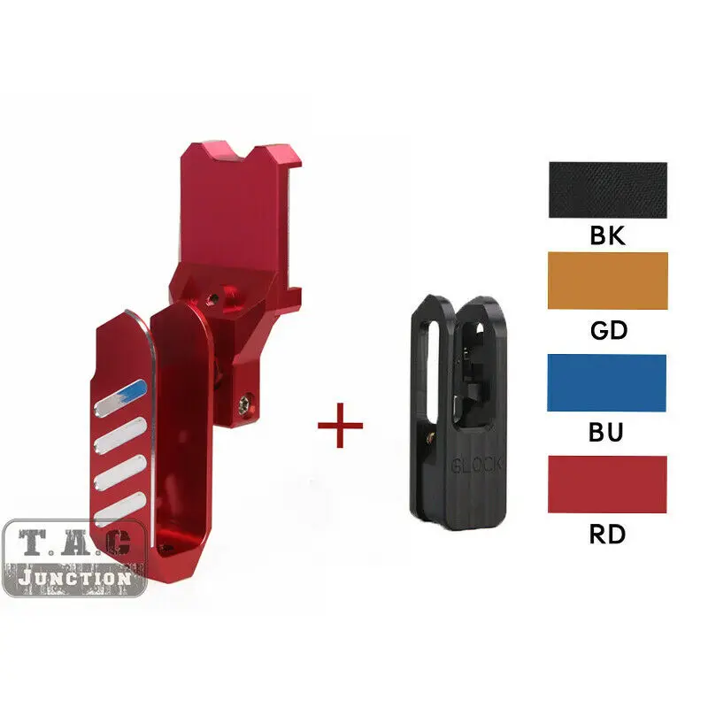 IPSC USPSA тактическая соревновательная кобура для пистолета для Глок правая рука алюминиевая кобура для пистолета вставка кобура для Глок соревнования кобура