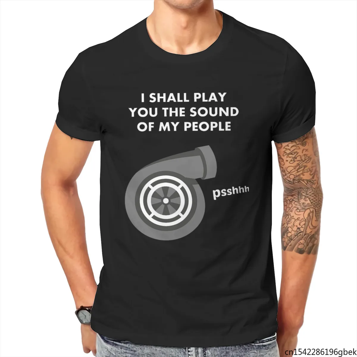 

I Shall Play with U with Sound JDM TURBO Men's T-Shirt