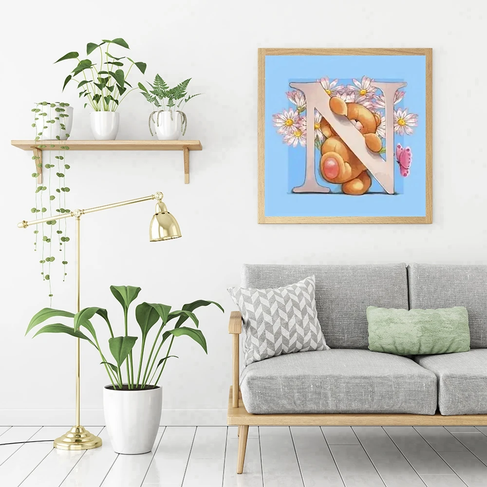 Набор для алмазной вышивки сделай сам Алмазная мозаика с текстом и надписью 5d