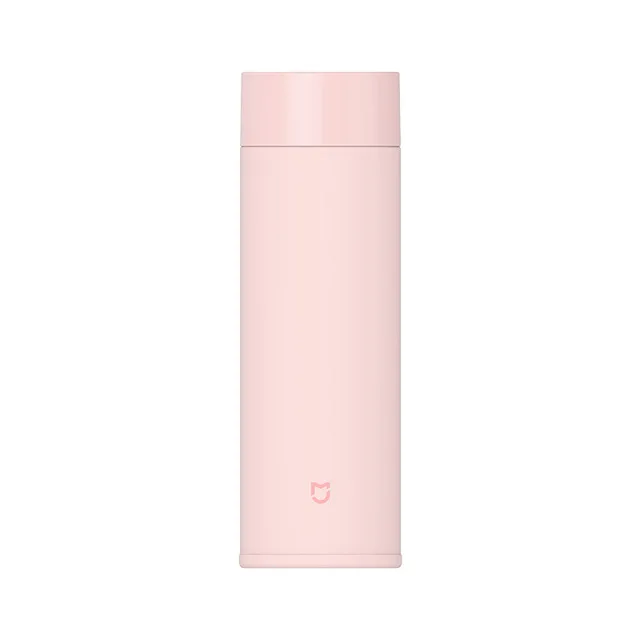 Pink Xiaomi Mijia 350ml Stainless Steel Water Bottle 190g Lightweight Thermos Vacuum MIni Cup Camping Travel Portable Insulated Cup - Комплект: Pink