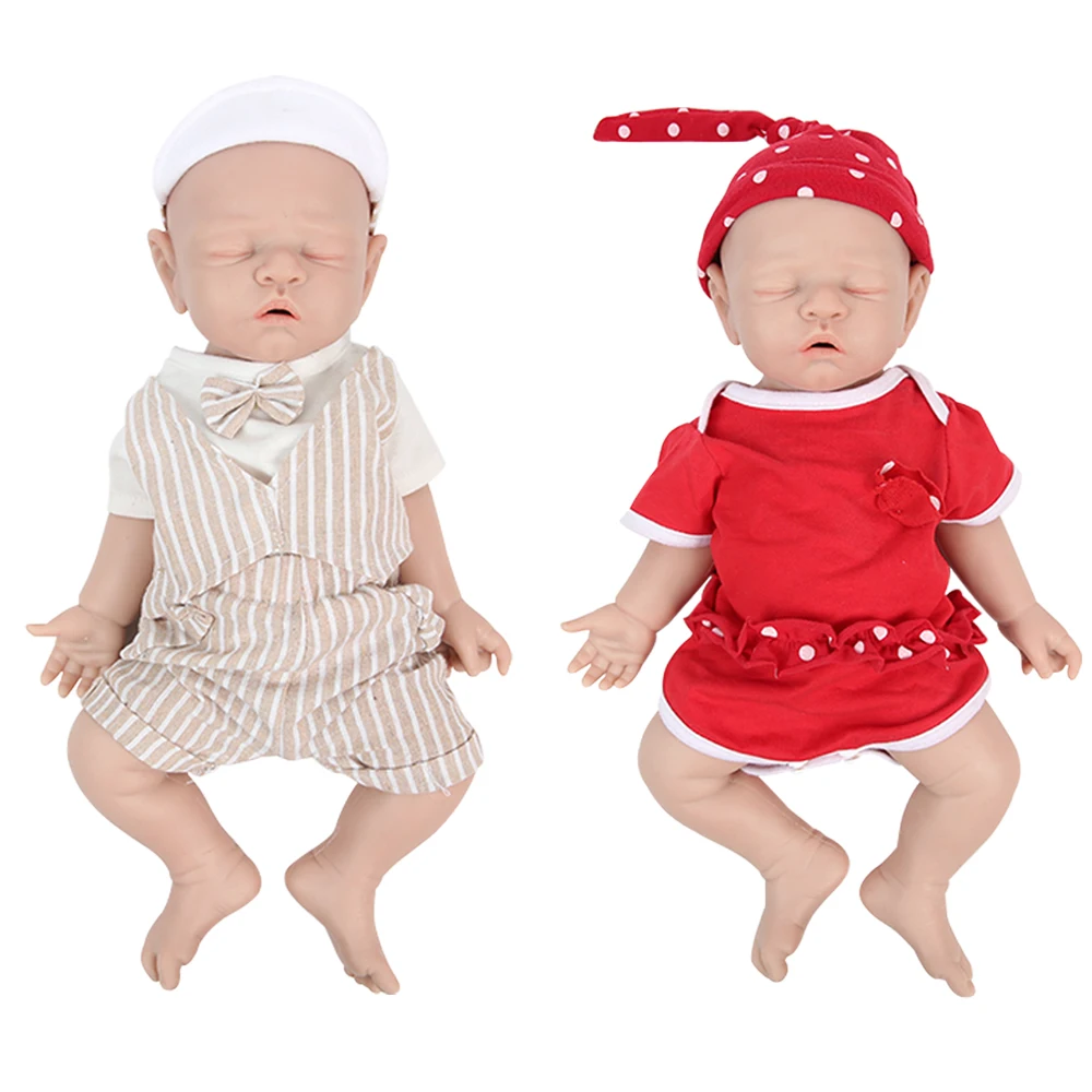 Фото IVITA WG1528 16.92 дюйма 2500 г 100% силиконовая кукла-реборн с полным телом, реалистичная мягкая кукла-реборн с одеждой для детей, игрушка №1