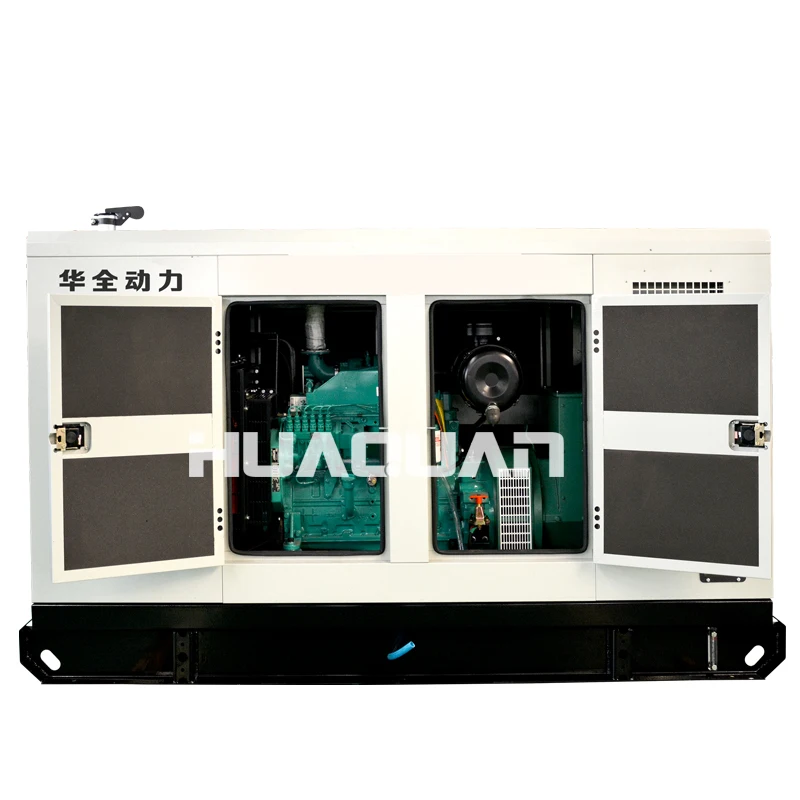 Бесшумный дизельный генератор мощностью 100 кВт с дизельным двигателем |