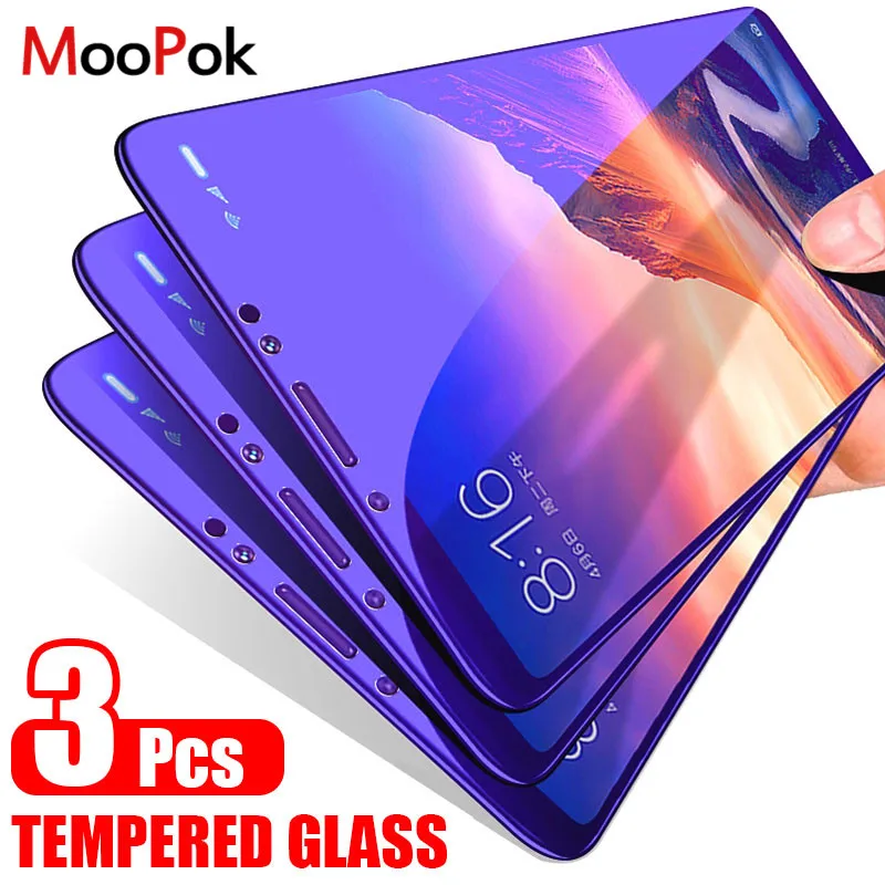 Moopok 3 шт защитное закаленное стекло для samsung Galaxy A5 A6 A7 A9 J8 Защитная пленка для экрана для samsung J4 J6 A6 A8 Plus стекло