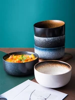 japanese ceramic retro soup bowl salad bowl tableware fahai bowl ramen bowl large soup bowl household large bowl noodle bowl