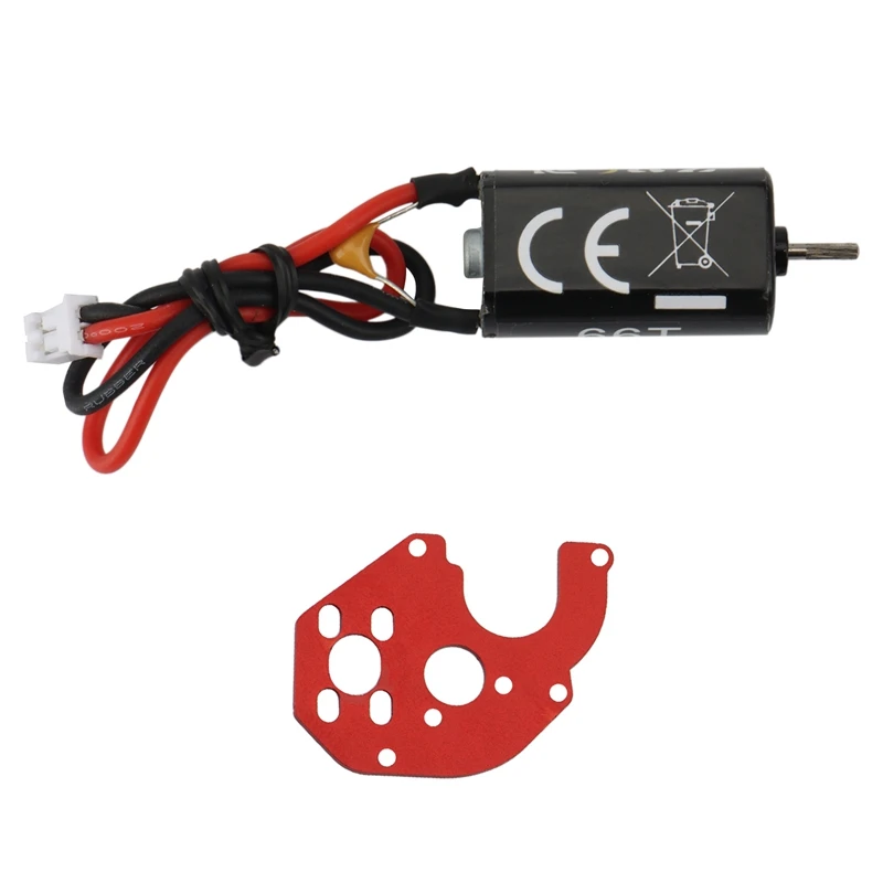 

050 Bushed Motor 66T for 1/24 RC Crawler Axial SCX24 AXI90081 AXI00002 AXI00001 AXI00004 Upgrade Parts