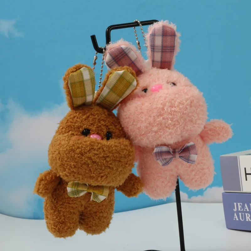 

Cartoon Cute Plush Bunny Key Chain Anime Keychain Girls Bag Key Chain Accessories Men and Women Car Keychain Charms Jewelry Gift