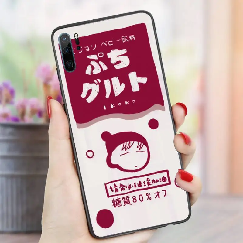 

Japanese Korean Couple Phone Case For Huawei honor Mate P 10 20 30 40 i 9 8 pro x Lite smart 2019 nova 5t