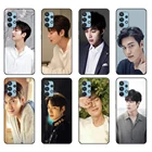 Черный чехол из ТПУ для Samsung galaxy A12, A22, A32, A42, A52, A72, 4g, 5g S21 PLUS, ультра задняя крышка, корейский Lee Min ho