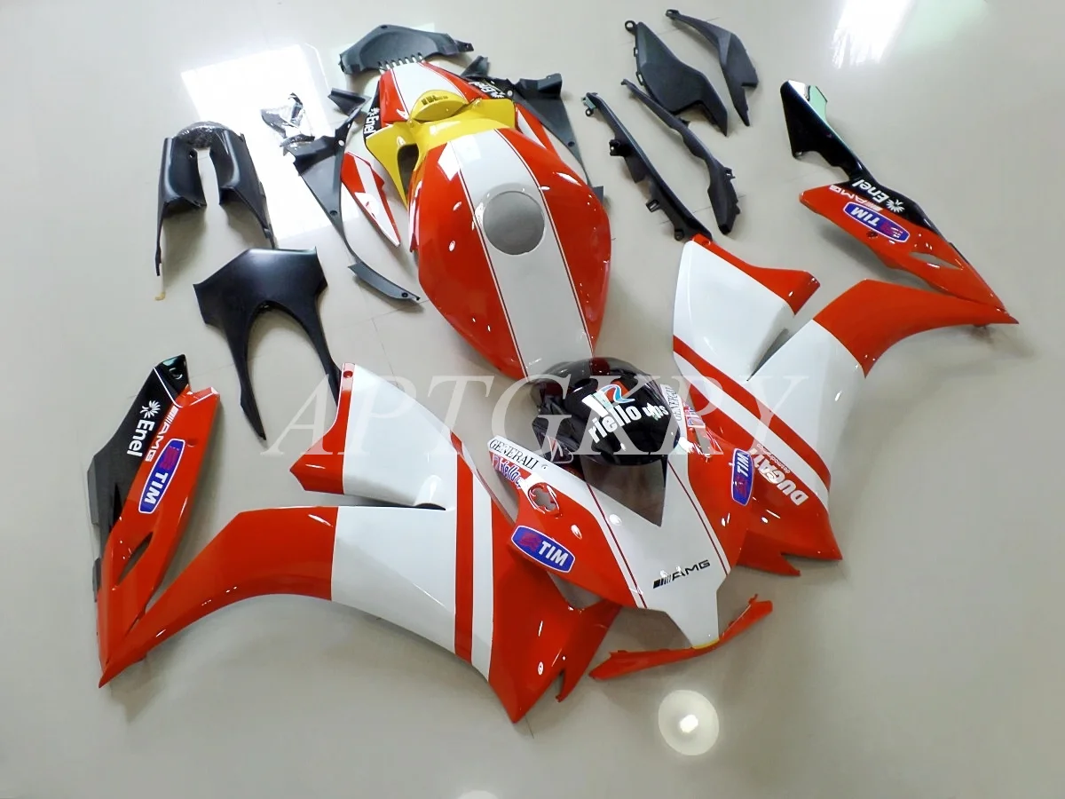 

Новый комплект обтекателей для мотоцикла ABS, подходит для HONDA CBR1000RR 2012 2013 2014 2015 2016 12 13 14 15 16, кузов красного и белого цвета на заказ