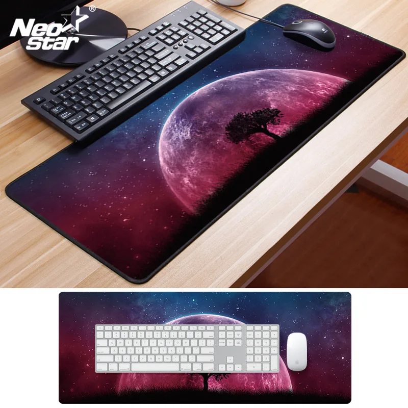 Игровой коврик для мыши NEO STAR очень большой нескользящий компьютерной из