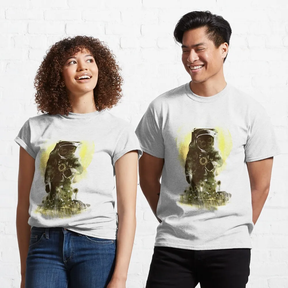 

Tops T Shirt Women Sunflower field Classic T-Shirt