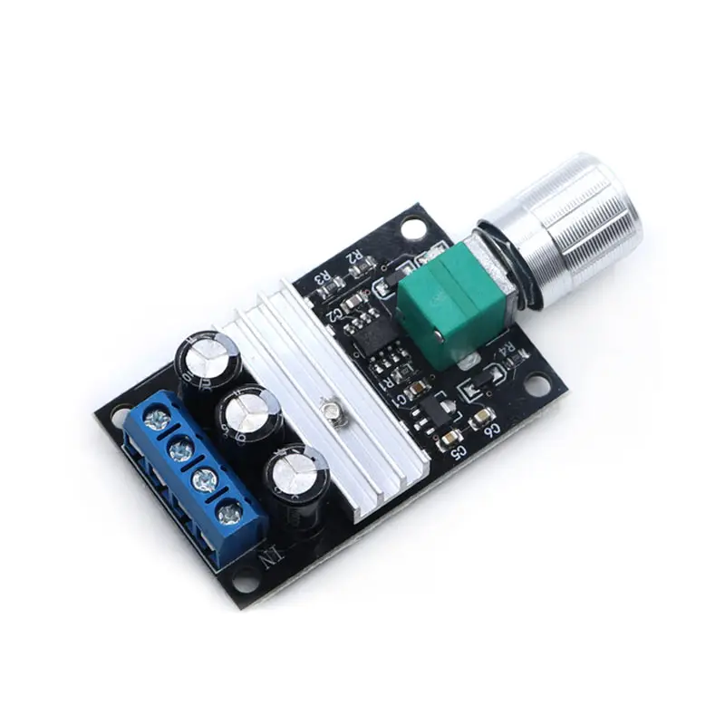 PWM контроллер скорости двигателя постоянного тока 6 В 12 24 28V 3A переключатель