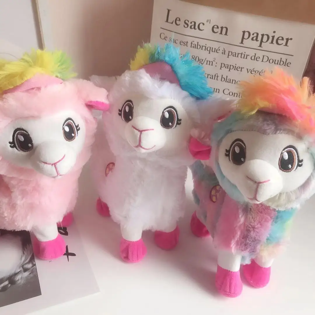 Plush Electric Baby Music Funny Toys Pets Alive Boppi the Booty Shakin's Llama Alpacas Who Shake Their Heads and Twist Buttocks