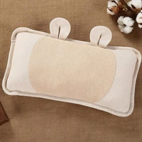 baby pillow natural color cotton baby infant shaping pillows removable pillowcase nursing pillow for head protection baby room