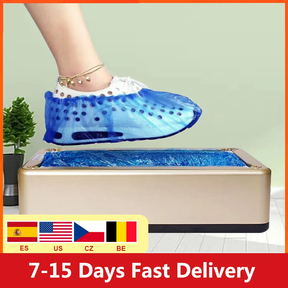 Автоматический дозатор для крышки обуви одноразовые пинетки домашнего