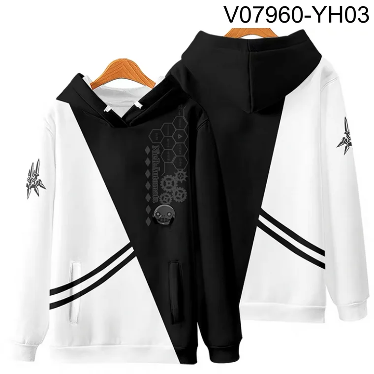 

New Men Women Long Sleeve Hoodie Automata 3D Print Sportswear Teen Polarization Long Sleeve Modern Tracksuit Pullover