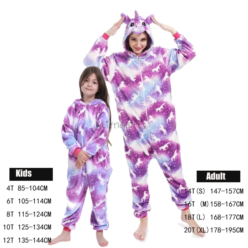 Пижама Kugurumi в виде единорога комбинезон для взрослых животных женские и мужские