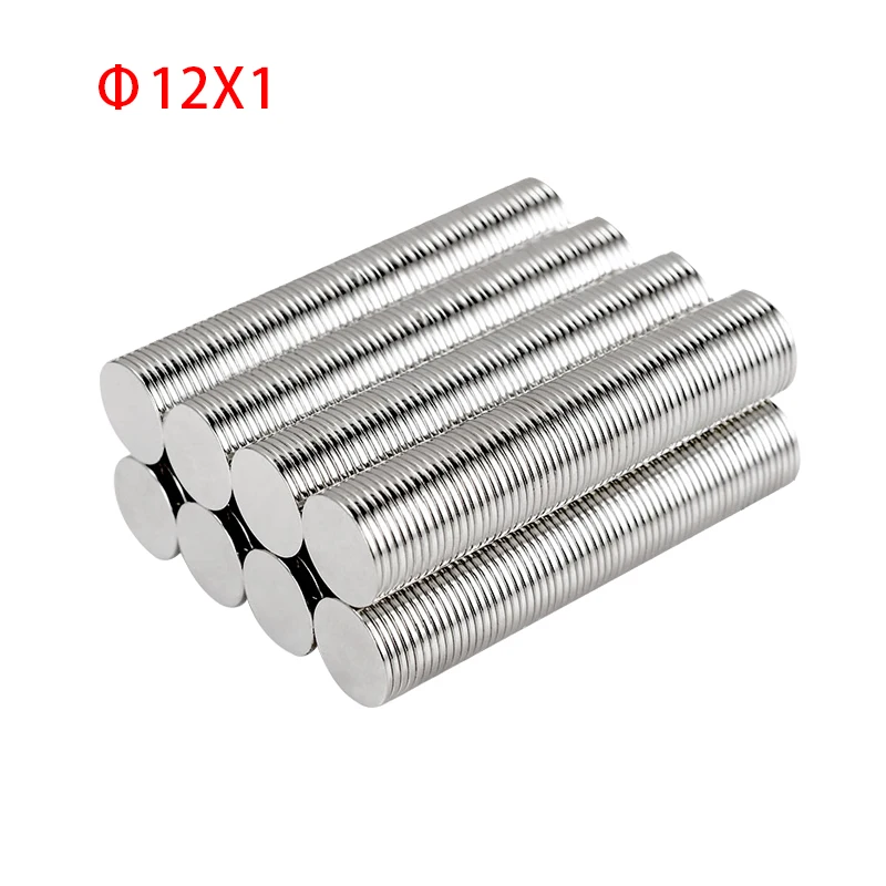 

12x1mm Neodymium Magnet Small Round Magnetic Permanent NdFeB Super Strong Powerful Disc Magnets Imanes
