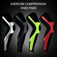 compression resilience fitness cycling running soccer basketball protection kneepad leg sleeve leggings sports safety protector