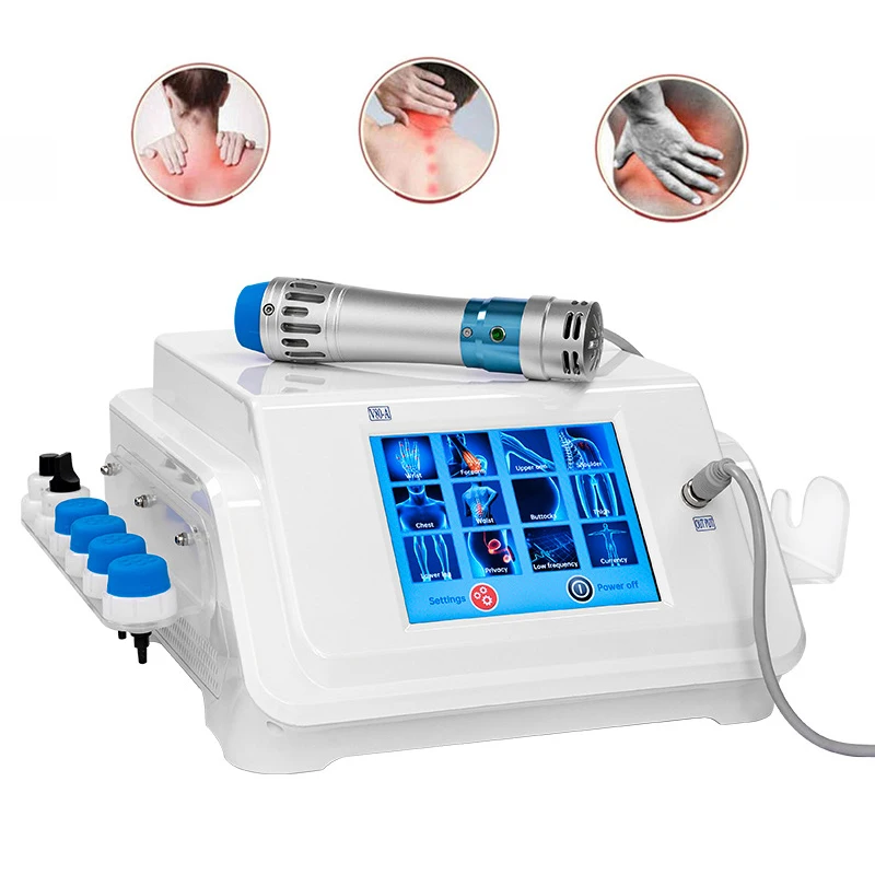 

Health Care Shockwave Therapy Machine With 10 Heads Pain Relief Lattice Ballistic Physiotherapy Shock Waves Massage Tools Body