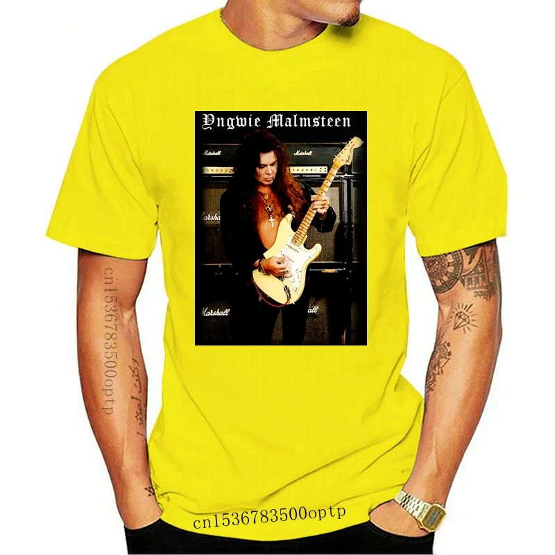 

Футболка гитариста YNGWIE MALMSTEEN из тяжелого металла, размер от-S до 5XL