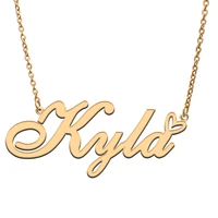 kyla name tag necklace personalized pendant jewelry gifts for mom daughter girl friend birthday christmas party present
